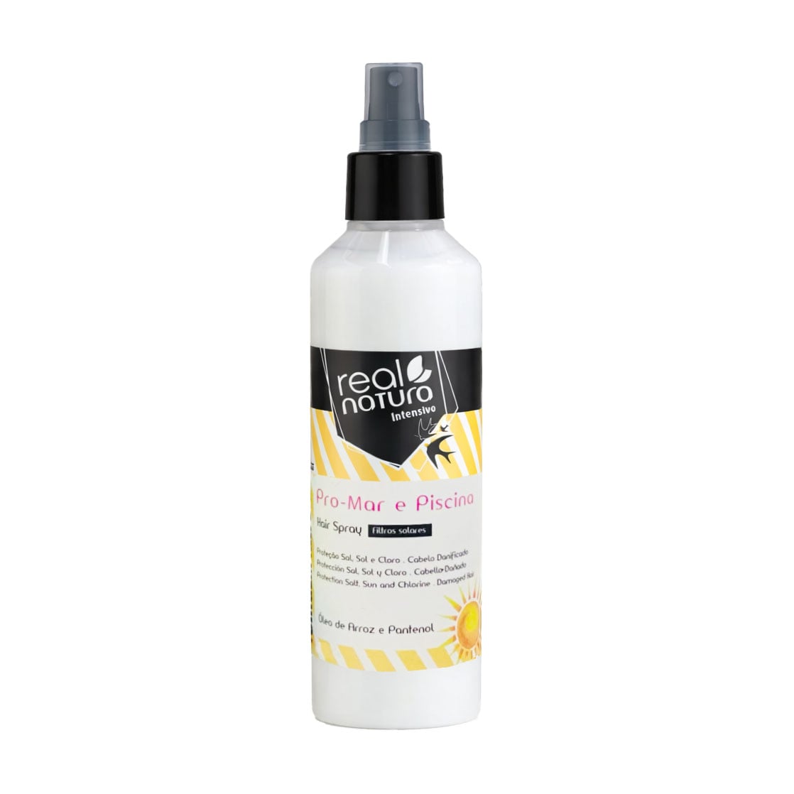 Спрей Real Natura Pro-Praia e Piscina Hair Spray для живлення і зволоження пошкодженого волосся, 100 мл